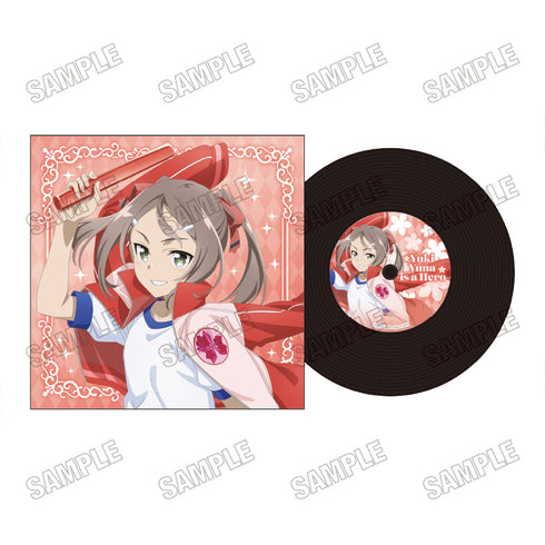 『結城友奈は勇者である』描き下ろしレコード風コースター【勇気のバトン展ver.】5三好夏凜